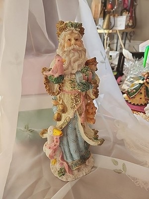 11 In Santa Claus Christmas Figurine Suggested From A I From Franklin Mint