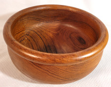Wood Vintage Handmade Salad Fruit Bowl Beautiful Grain
