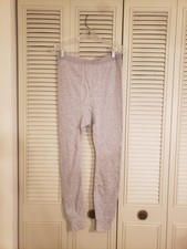 Vintage JE Morgan Pants Mens Large Gray Thermal Long John Base Layer Made USA