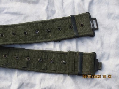 1958 Pattern Webbing Belt Waist,Gürtel, Länge: 100cm,gebraucht, (#4/26-2)