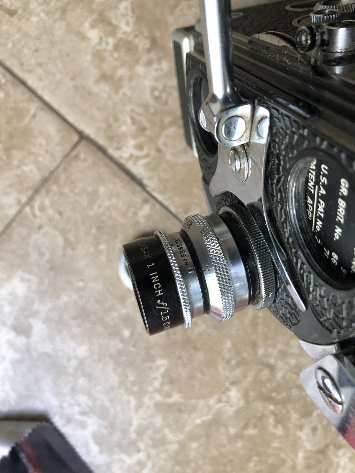 Bolex H16 Reflex  5 camera body with a 25mm Lens