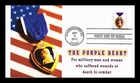 DR JIM STAMPS US COVER PURPLE HEART MILITARY AWARD FIRST DAY ISSUE