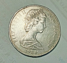NEW ZEALAND 50 CENTS 1984