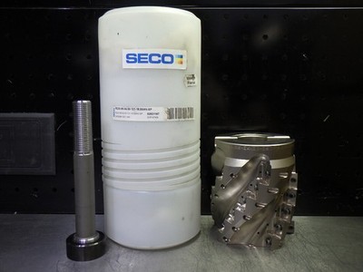 SECO 4'' Coolant Thru Milling Cutter Body R220.69-04.00-090-18.5BAN-SP (LOC313A)