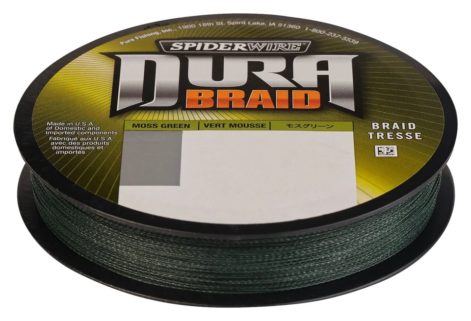 Spiderwire Durabraid Musgo Verde 150yds Foto 2 de 3