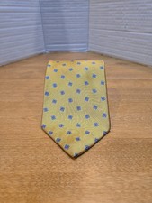 Brooks Brothers Silk Stain Resistant Tie "Tossed Squares" Made In USA Mint