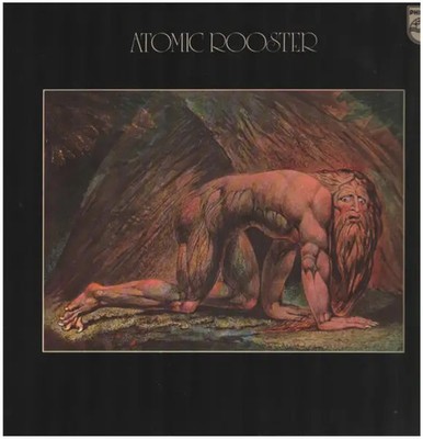 Atomic Rooster Death Walks Behind You 1ST GERMAN PRESS. BLUE PHILIPS Vinyl LP
