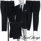 #1 MENSWEAR LNWOT NMWA Sartoria Carrara Solid Navy VBC Superbio 21 Micron Suit