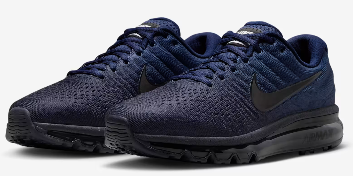 Nike Air Max 2017 Shoes Binary Blue Black Obsidian 849559-405
