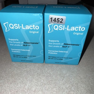QSI-Lacto Original Supports Level Elevation - 2 Pack (180 Tablets EACH) 