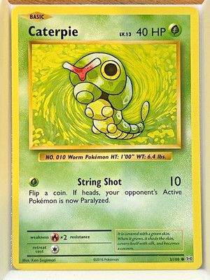 Caterpie 3/108 - XY - Evolutions - NM/M