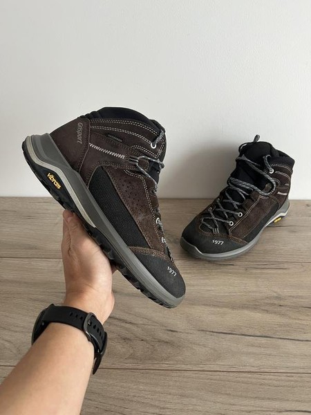 Women Grisport Boots Brown Suede 38.5