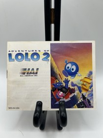 Adventures of Lolo 2 Nintendo Entertainment System CIB Tested NES