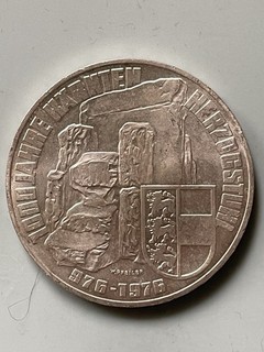 100 Schilling Österreich 1000 Jahre Kärnten Herzogstuhl Silber 1976