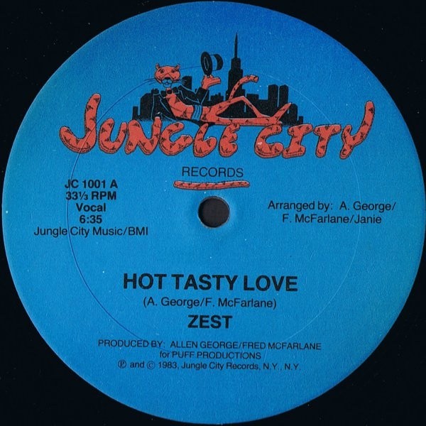 ZEST '' HOT TASTY LOVE " NEW 12 DANCE DISCO SOUL FUNK BOOGIE RE-ISSUE