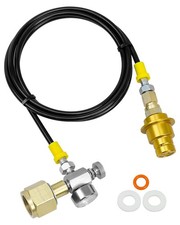 CO2 Adapter Hose Kit Gauge Release Valve CGA320 Fits Soda Machine Terra 60 Inch
