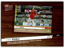2020 Topps #TNR-3 Albert Pujols Topps Now Review 2019