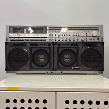 SHARP GF-919 Boombox Radio Cassette Recorder Vintage