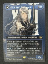 jill final fantasy mtg 2025 MTG FINAL FANTASY #0523 JILL, SHIVA'S DOMINANT/SHIVA, WARDEN OF ICE PSA 10
