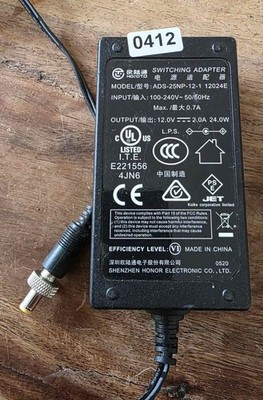 Hoioto Schaltadapter ADS-25NP-12-1 12024E 12,0V   2,0A (24,0W)