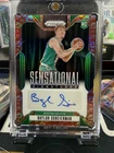 New ListingBAYLOR SCHEIERMAN 2024-25 PANINI PRIZM ROOKIE SENSATIONAL DRAGON YEAR RC AUTO SP