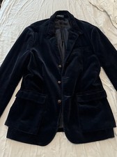 Polo by Ralph Lauren Corduroy Blazer Navy Men's Size L