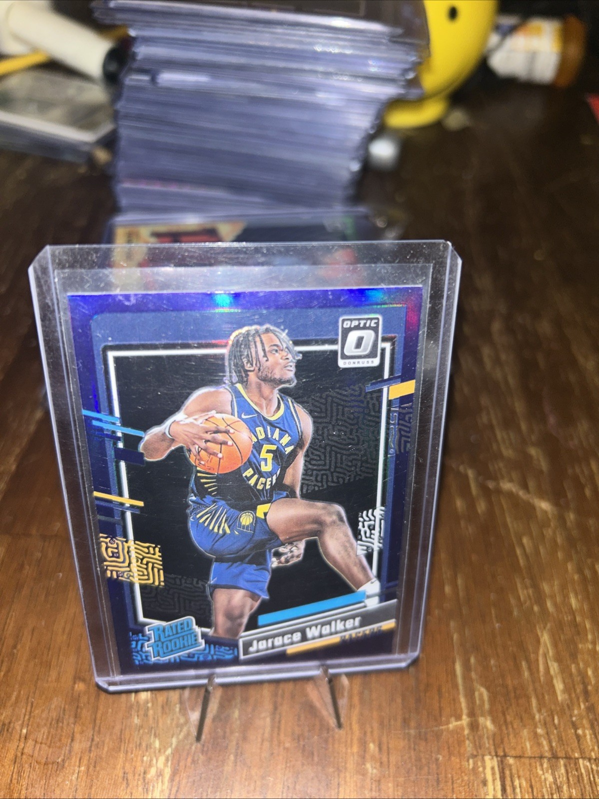 2023-24 Panini Donruss Optic - Rated Rookie Jarace Walker #226 Purple Prizm (RC)