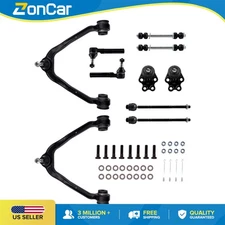 Front Suspension Kit Tie Rod Control Arm Sway Bar For CHEVY Silverado 1500