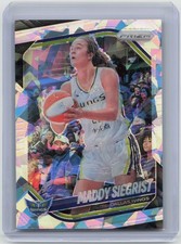 2025 Panini Prizm WNBA #50 Maddy Siegrist Ice Prizms