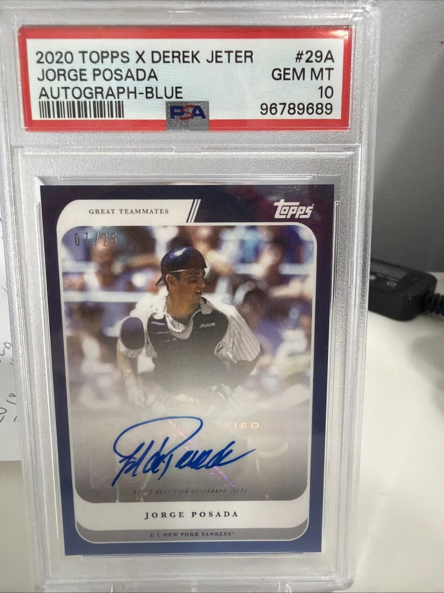 Derek Jeter 10 Graded Baseball Sports Trading Cards & Accessories