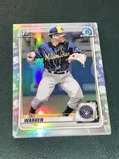 2020 Bowman Draft Chrome Zavier Warren REFRACTOR
