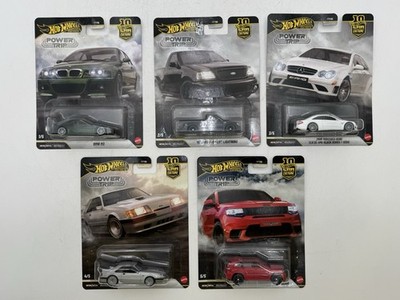 Hot Wheels Premium Car Culture Power Trip Complete Set of 5 Cars - 1:64 Diecast