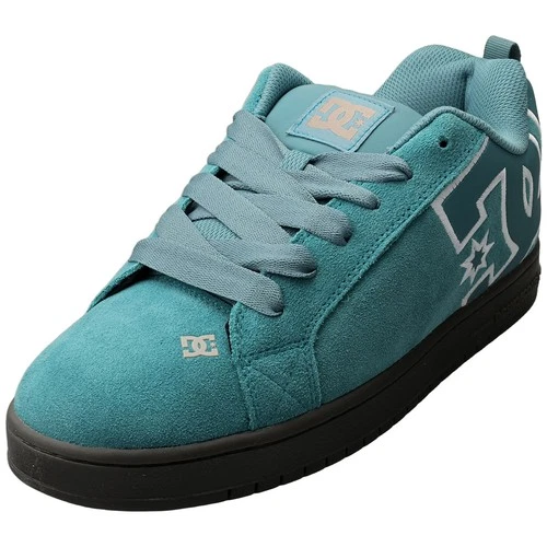 DC Shoes Court Graffik Mens Skate Sneakers in Teal - 11 US