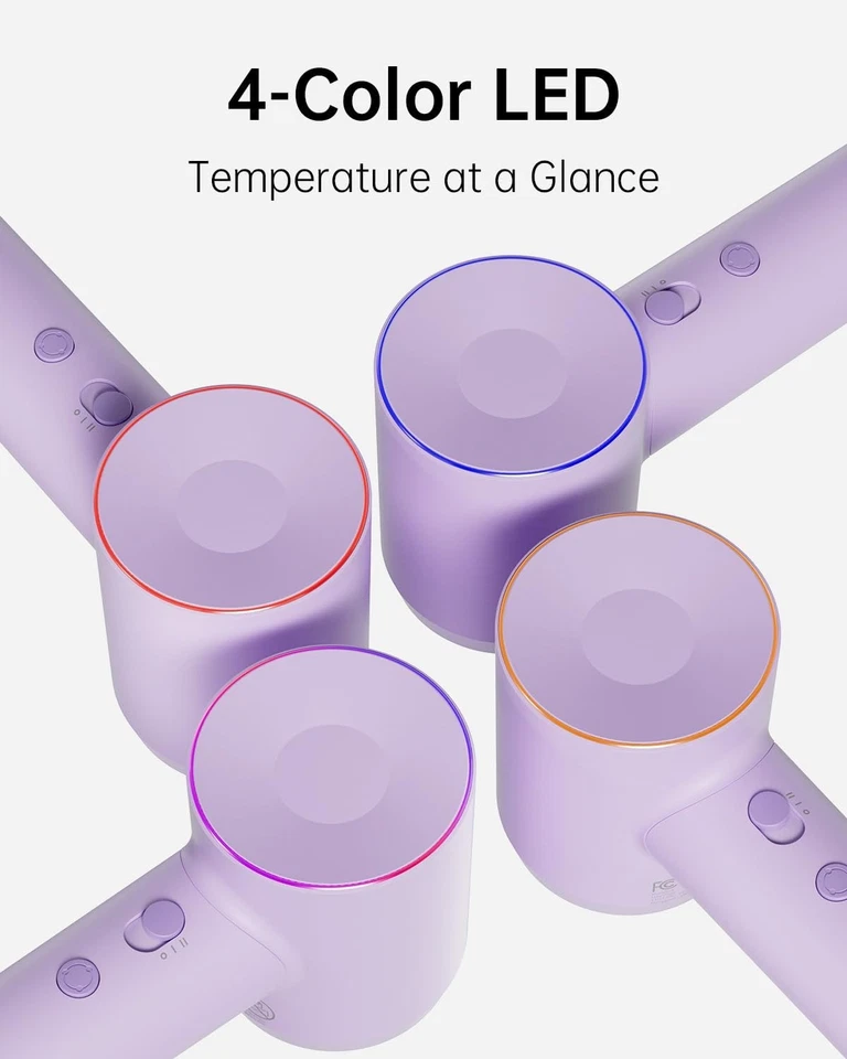 Laifen SE Hair Dryer, Negative Ionic Blow Dryer with 10W RPM High-Speed - Image 3 of 4