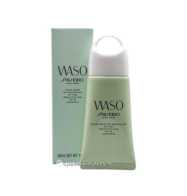 Shiseido WASO Color-Smart Day Moisturizer Oil-Free SPF 30 1.9 Fl. Oz / 50 mL NIB