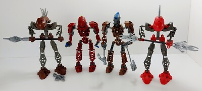 Lego 8587 8592 8601 8604 Bionicle x 4 Konvolut Lego Factory 98% ohne Anleitung 