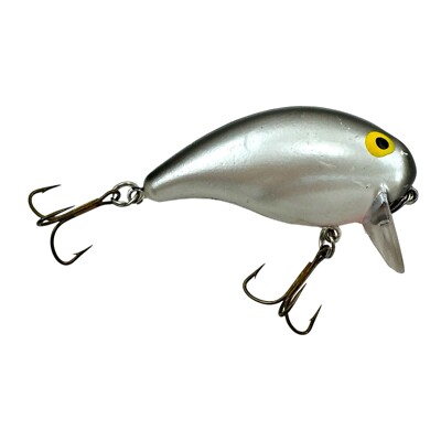 bandit fishing hooks FISHER • BANDIT FOOT-LOOSE Fishing Lure in PEARL BLACK BACK • TRIPLE GRIP  HOOKS