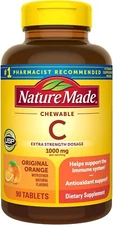 Nature Made Extra Strength Vitamin C 1000 Mg, Dietary Supplement for Immune Supp