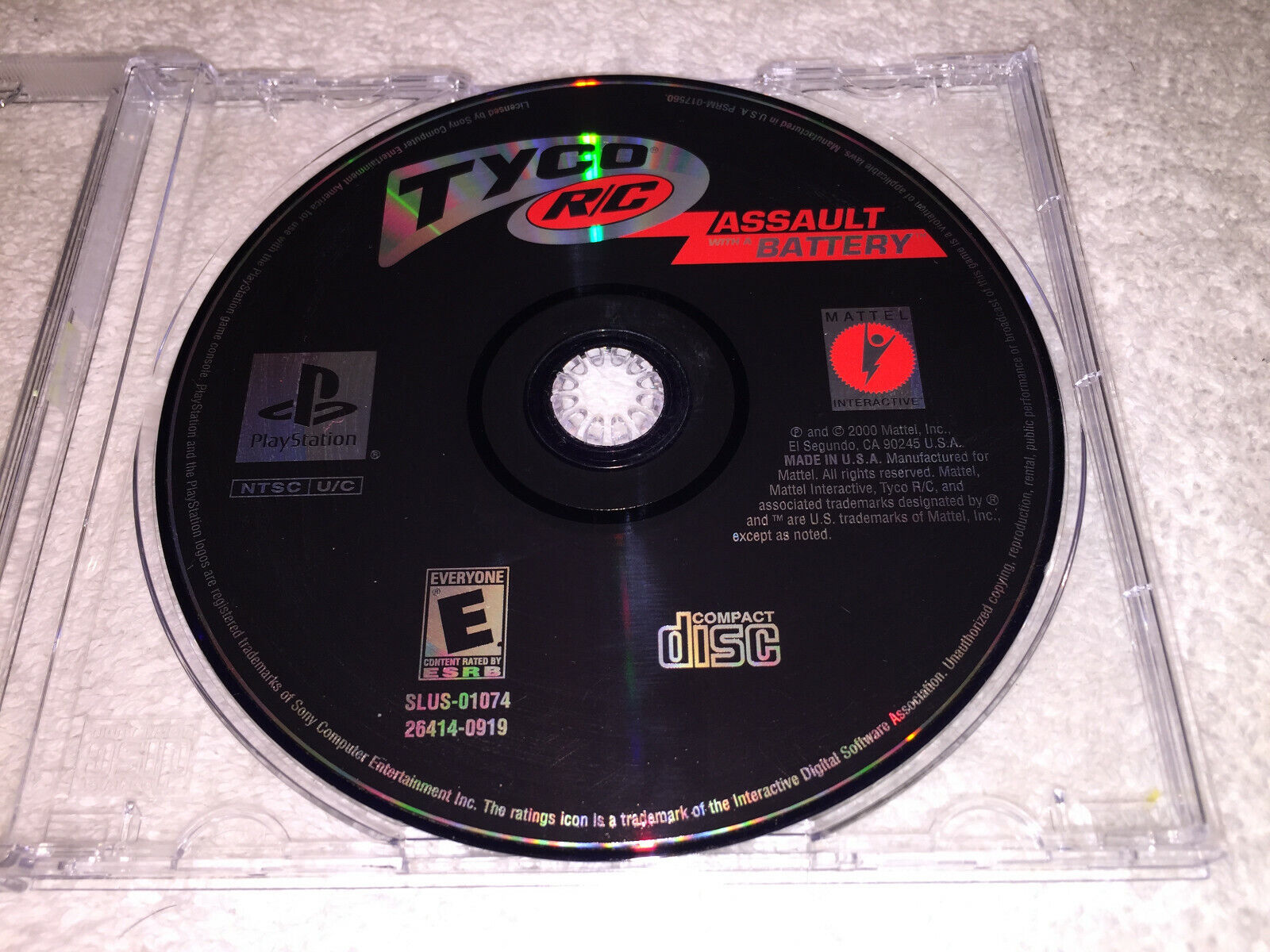 JOGO DO CARRINHO DE BRINQUEDO (TYCO RC PS1) (#1) 