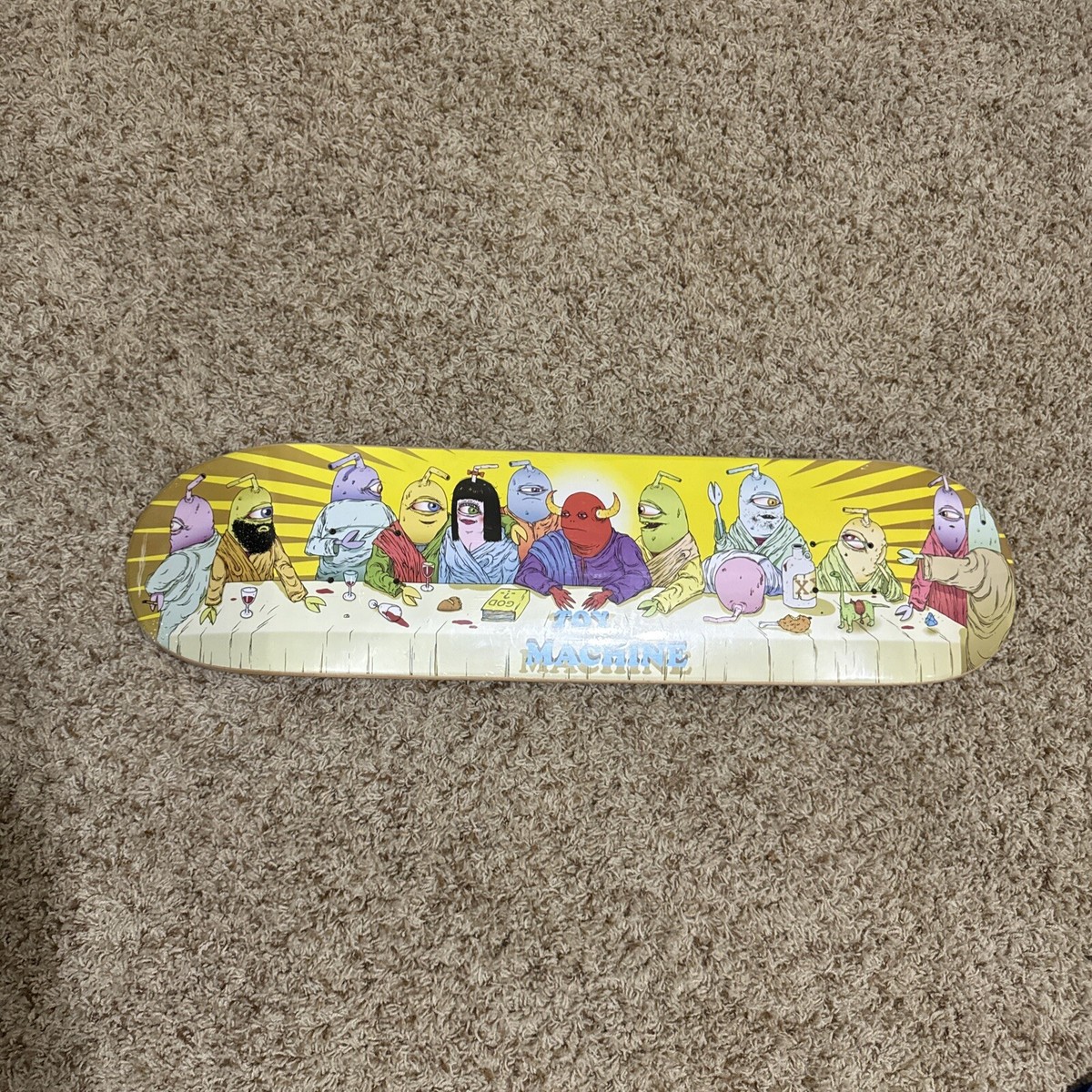 24SS Toy Machine Skateboard supreme デッキ SUPREME SS24 TOY MACHINE SKATEBOARD 8.24'' x 32'' BRAND NEW | eBay