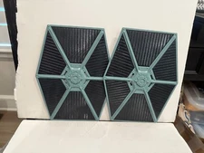Tie-Fighter Wings ONLY Power of the Force POTF Parts Pieces Star Wars Vintage