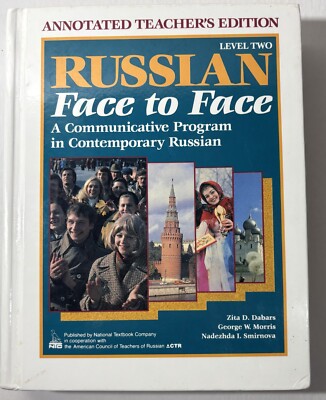 Russian Face to Face Level 2 - Annotated Teacher's Ed - Dabars, Morris, Smirnova