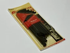 NEW Snap-On Tools BHS13A 13pc L-shaped Hex Allen Ball SAE Wrench Set, 0.05-3/8"