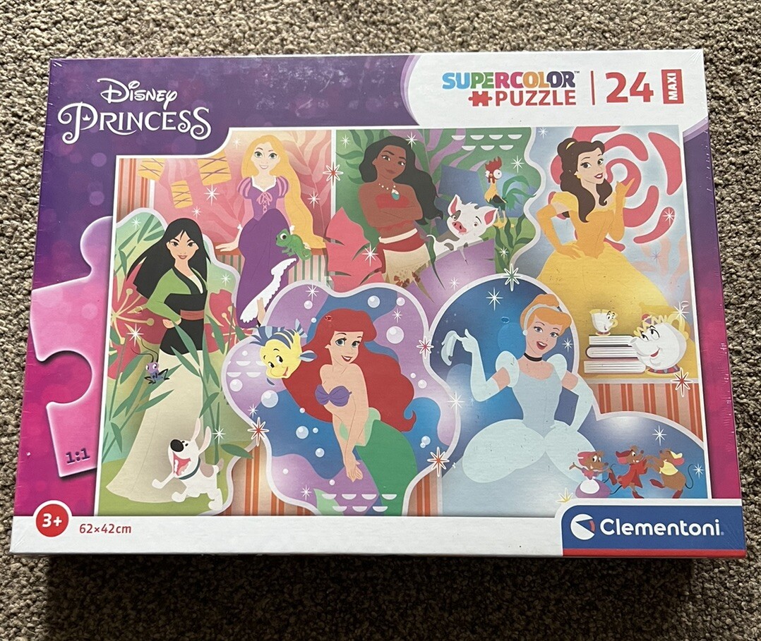 Clementoni 24232 Princesas Disney Maxi Puzzle 24pcs