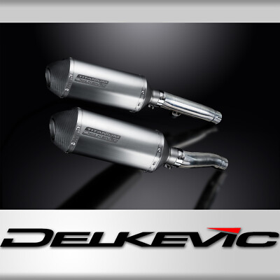 Triumph Trident 750 1994-1998 Slip On 10'' X-Oval Titanium Exhaust Muffler Kit