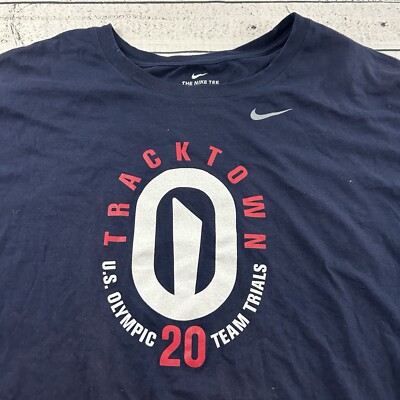 Nike 2020 Olympic Trials USATF Tracktown USA Short Sleeve T Shirt Men's 3XL