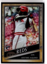 Aristides Aquino 2020 Topps Transcendent Icons Metal Framed Card Rookie #23 /95