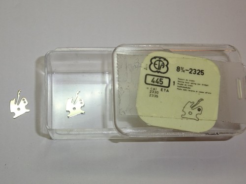 Ressort De Tirette/frein Pour Mouvement De Montre ETA 2325, 2330, 2335 - Pièce NOS (neuve Ancien Stock)