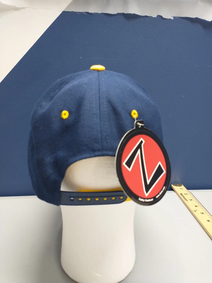 NBA Northern Arizona University Zephyr Basketball Hat Unisex Navy Strapback - Image 4 of 4