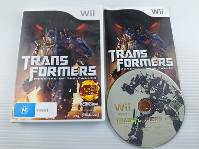 Transformers Revenge Of The Fallen + Manual - Nintendo Wii
